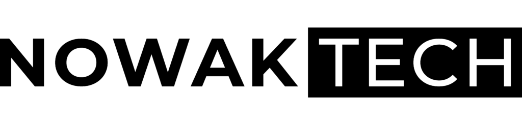 Grafiki i logotypy Grafiki i logotypy - logo NowakTech Black - Ozum